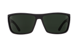 SPY Rocky Matte Black - HD Plus Grey Green Polarized Sunglasses