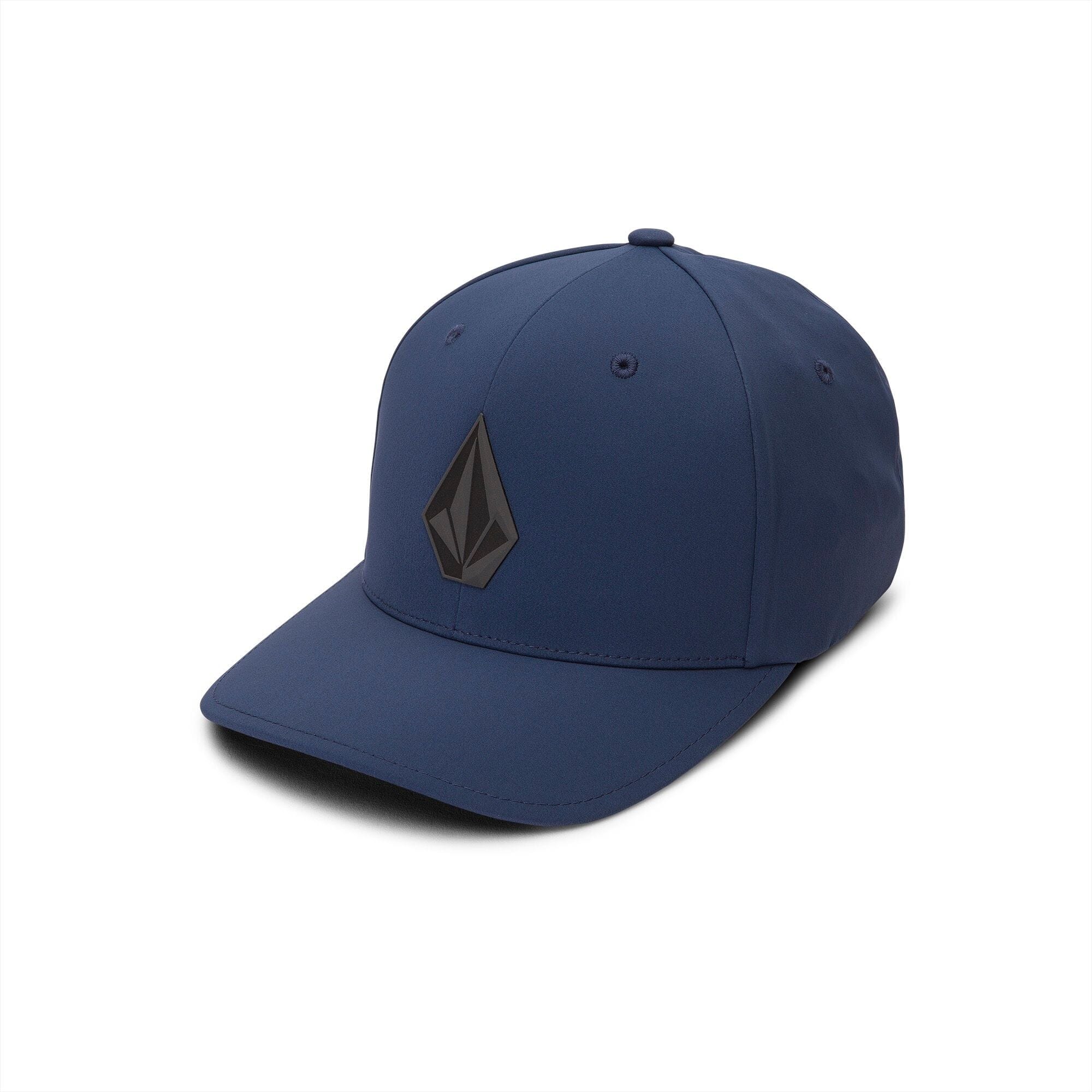 VOLCOM Stone Tech Flexfit Delta Hat Navy Men's Hats Volcom 