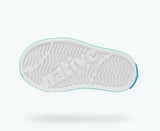 NATIVE Jefferson Glow Child Shoes Shell White/Minty Glow