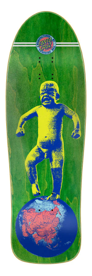 SANTA CRUZ Salba Baby Stomper Reissue 10.09 Skateboard Deck Retro Skateboard Decks Santa Cruz 