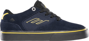 EMERICA Youth Low Vulc Shoes Navy/Black Youth and Toddler Skate Shoes Emerica 