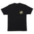 SANTA CRUZ 50th TTE Dot T-Shirt Pigment Black Men's Short Sleeve T-Shirts Santa Cruz 