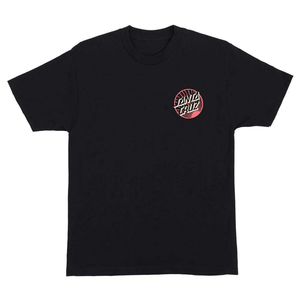 SANTA CRUZ Retreat T-Shirt Eco Black Men's Short Sleeve T-Shirts Santa Cruz 
