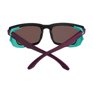 SPY Helm Tech Black Purple - Happy Bronze Platinum Spectra Mirror Sunglasses Sunglasses Spy 