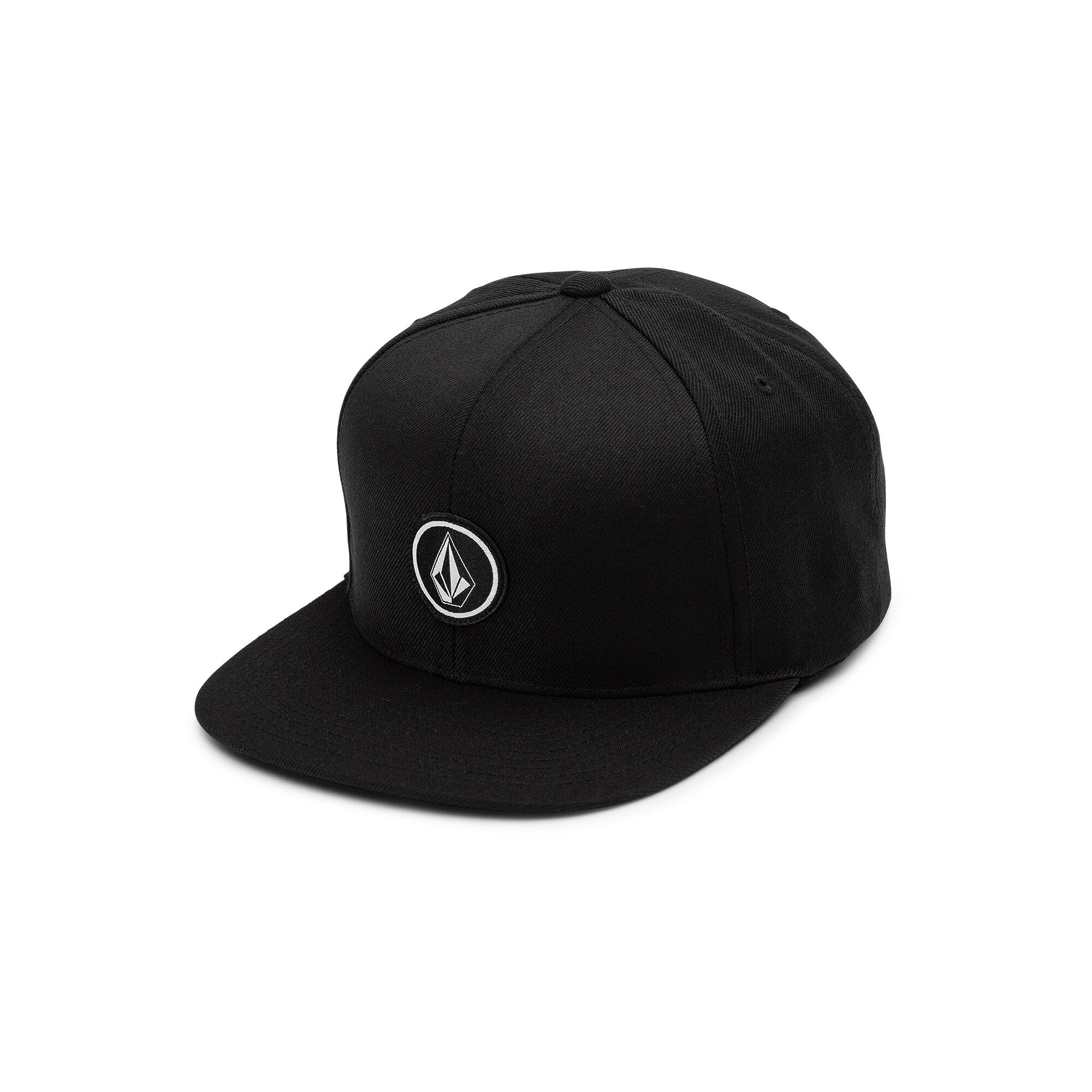 VOLCOM Quarter Twill Snapback Hat Black