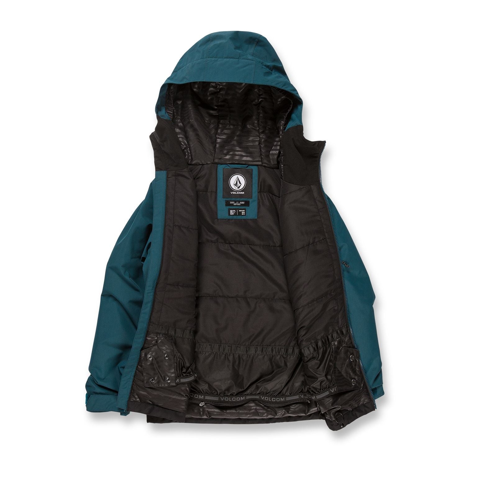 VOLCOM Youth Breck Insulated Snowboard Jacket Storm Blue 2023 Youth Snow Jackets Volcom 