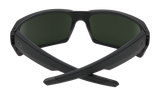 SPY General Soft Matte Black - HD Plus Grey Green Sunglasses