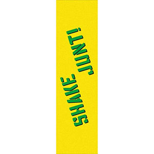 SHAKE JUNT Yellow/Green Grip Tape SKATE SHOP - Griptape Shake Junt 