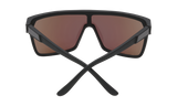 SPY Flynn Matte Black - HD Plus Bronze With Green Spectra Mirror Sunglasses