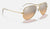RAY-BAN Aviator Gradient Gold - Silver/Pink Mirror Sunglasses Sunglasses Ray-Ban 