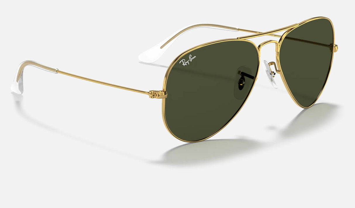 RAY-BAN Aviator Classic Gold - Green Classic G-15 Sunglasses Sunglasses Ray-Ban 