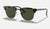 RAY-BAN Clubmaster Fleck Tortoise Black - Green Classic G-15 Sunglasses Sunglasses Ray-Ban 
