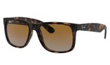 RAY-BAN Justin Classic Tortoise - Brown Gradient Polarized Sunglasses Sunglasses Ray-Ban 