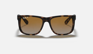 RAY-BAN Justin Classic Tortoise - Brown Gradient Polarized Sunglasses Sunglasses Ray-Ban 