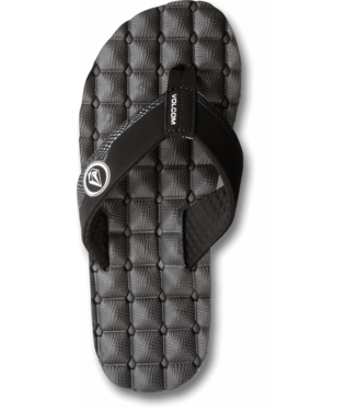 VOLCOM Recliner Sandals Big Youth Black White