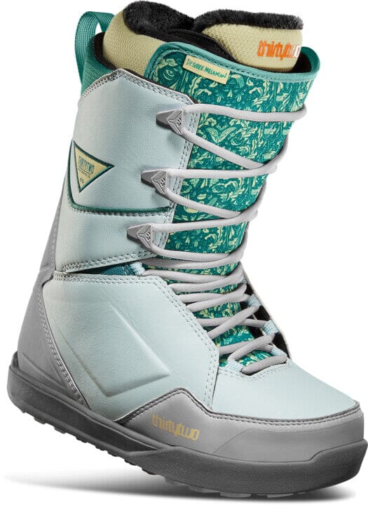 THIRTYTWO Women's Lashed Melancon Snowboard Boots Grey/Green 2023 Women's Snowboard Boots Thirtytwo 
