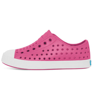 NATIVE Jefferson Child Shoes Hollywood Pink/Shell White