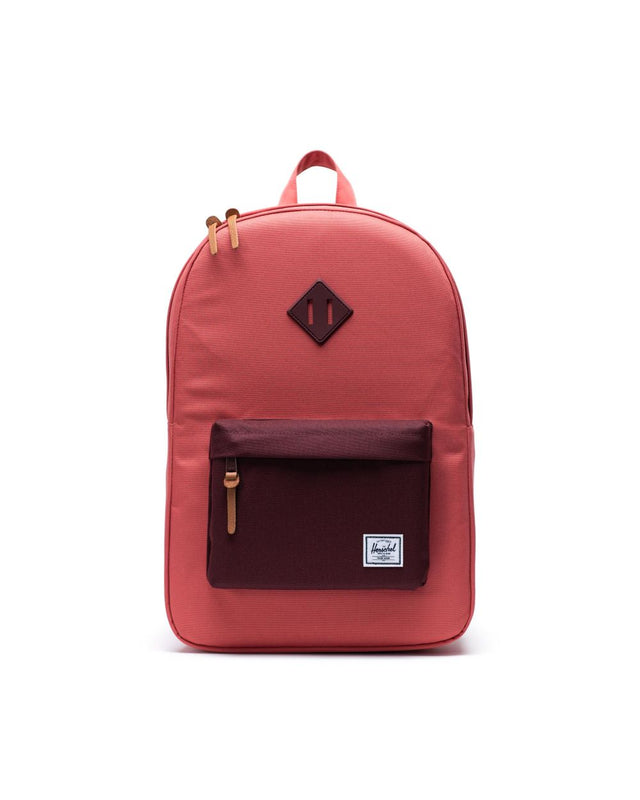 HERSCHEL Heritage Backpack Mineral Red/Plum ACCESSORIES - Street Backpacks Herschel Supply Company 