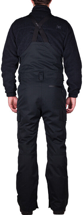 L1 Sentinal Bib Snowboard Pants Black 2023 Men's Snow Bib Pants L1 