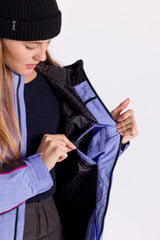 L1 Women's Lovecat Snowboard Jacket Ultraviolet/Fuchsia/Phantom 2023 Women's Snow Jackets L1 