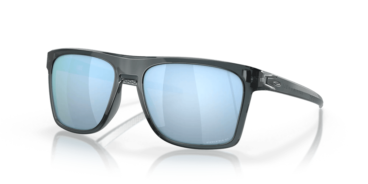 OAKLEY Leffingwell Crystal Black - Prizm Deep Water Polarized Sunglasses Sunglasses Oakley 