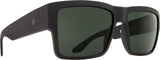 SPY Cyrus Matte Black - Happy Grey Green Sunglasses Sunglasses Spy 