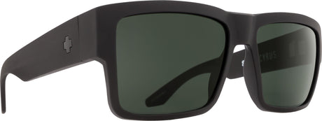 SPY Cyrus Matte Black - Happy Grey Green Sunglasses Sunglasses Spy 