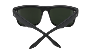 SPY Discord Soft Matte Black - HD Plus Grey Green Sunglasses