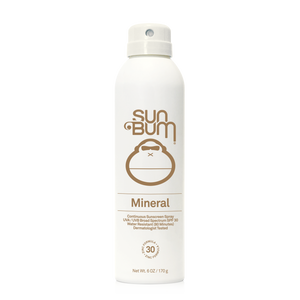 SUN BUM SPF 30 Mineral Spray Sunscreen 6oz