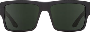 SPY Cyrus Matte Black - Happy Grey Green Sunglasses Sunglasses Spy 