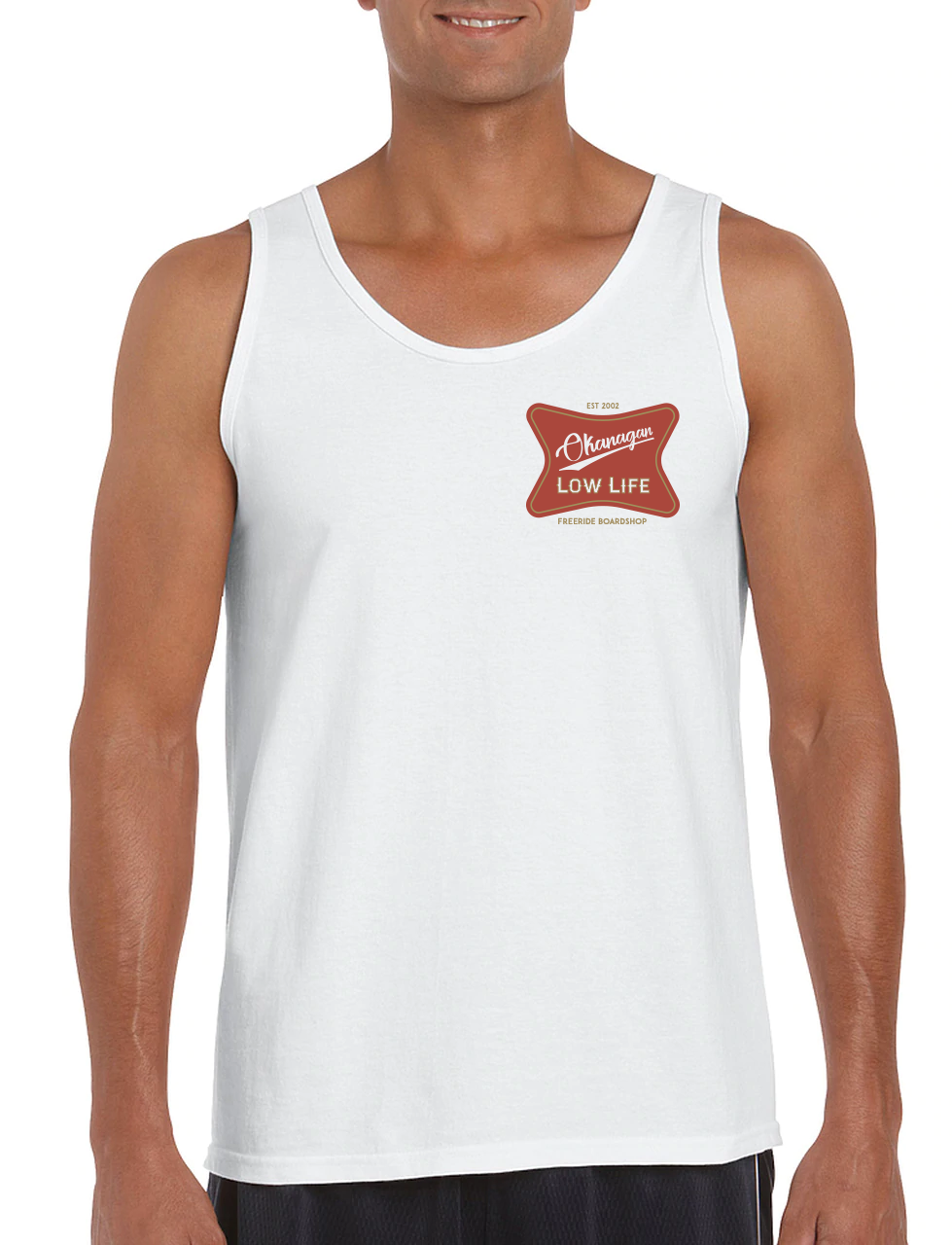 FREERIDE Low Life Tank White