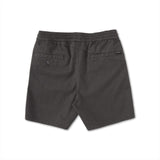 VOLCOM Frickin 15" Elastic Waist Shorts Boys Charcoal Boy's Walkshorts Volcom 