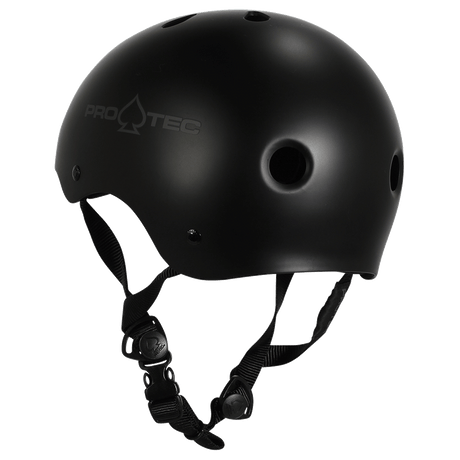 PRO-TEC Classic Certified Skateboard Helmet Matte Black