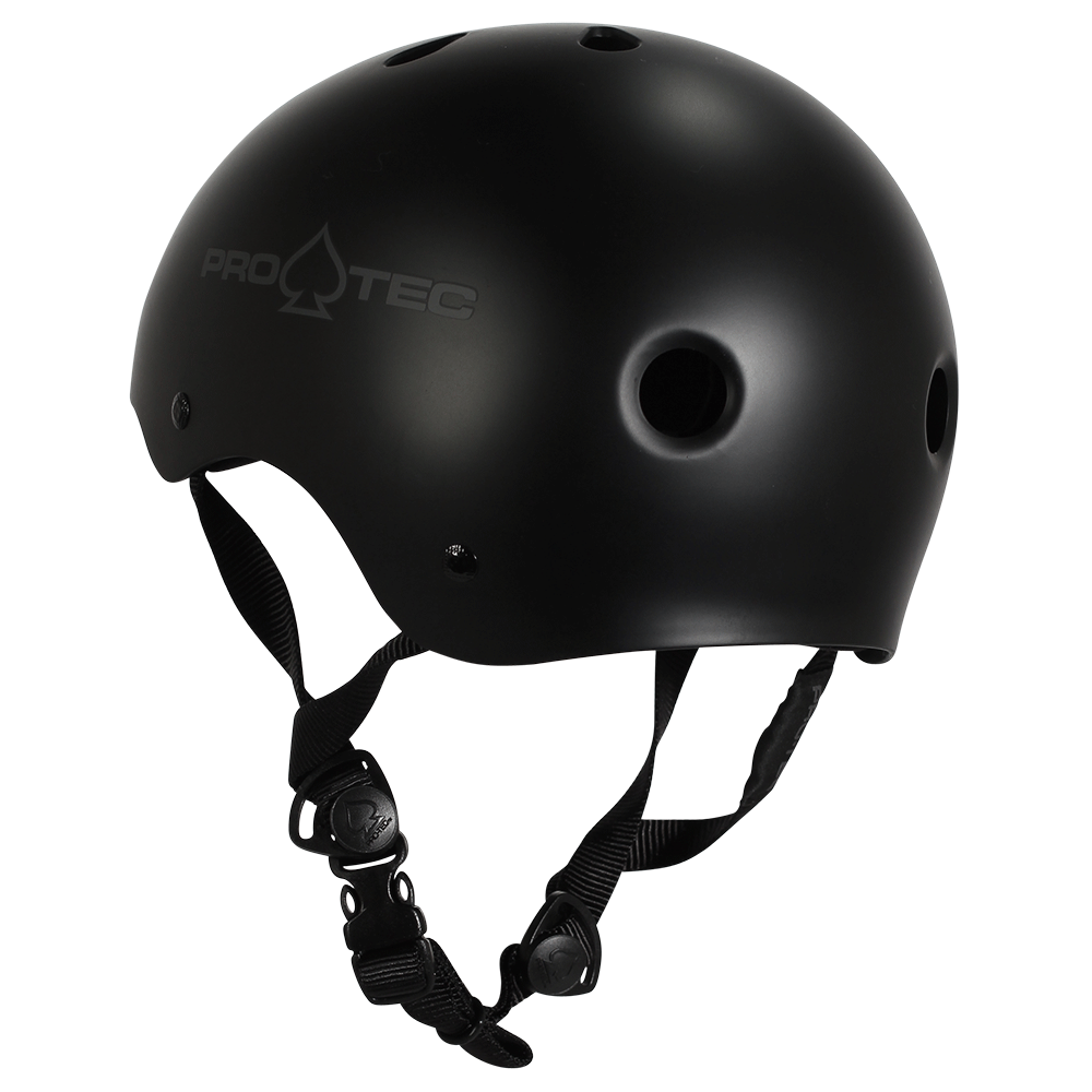 PRO-TEC Classic Certified Skateboard Helmet Matte Black