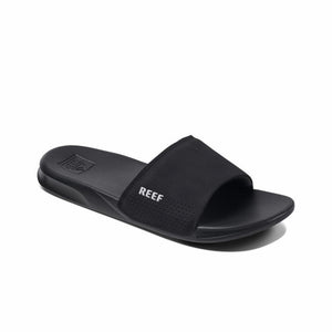 REEF One Slide Sandals Black Men's Sandals Reef 9 