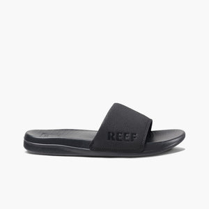 REEF One Slide Sandals Women's Black Women's Sandals Reef 