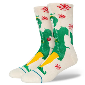 STANCE Buddy The Elf Socks Off White Men's Socks Stance 