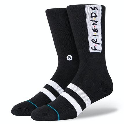 STANCE Friends The First One Socks Black MENS ACCESSORIES - Men's Socks Stance 