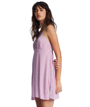 BILLABONG As If Mini Dress Lilac Dream Women's Dresses Billabong 