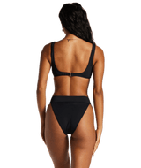 BILLABONG Women's Sol Searcher Aruba Bikini Bottoms Black Pebble Women's Bikini Bottoms Billabong 