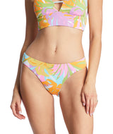 BILLABONG Women's Dreamland Rev Lowrider Reversible Bikini Bottoms Multi Women's Bikini Bottoms Billabong 