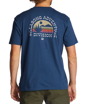 BILLABONG Sun Up T-Shirt Sapce Blue Men's Short Sleeve T-Shirts Billabong 