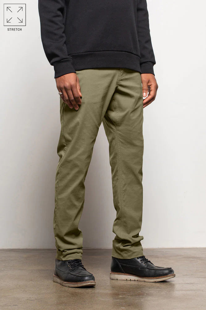 686 Everywhere Slim Fit Pant Dusty Fatigue Men's Pants 686 