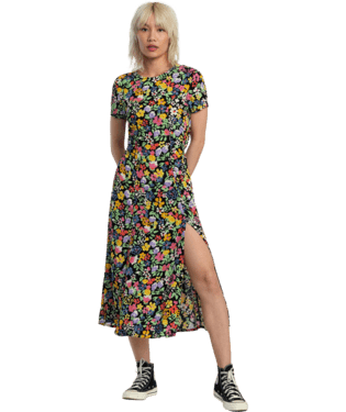 RVCA Women's Dreamscape Dress Green Flash Women's Dresses RVCA 