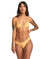 RVCA Women's Sunkissed Slide Reversible Triangle Bikini Top Lilikoi Women's Bikini Tops RVCA 