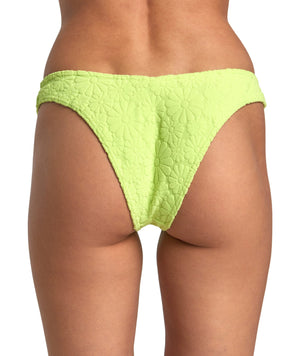 RVCA Women's Dolly Medium Bikini Bottoms Daiquiri Green Women's Bikini Bottoms RVCA 