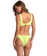 RVCA Women's Dolly Medium Bikini Bottoms Daiquiri Green Women's Bikini Bottoms RVCA 