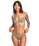 RVCA Women's Flower Field Ultra Skimp French Bikini Bottoms Multi Women's Bikini Bottoms RVCA 