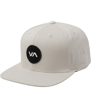 RVCA VA Patch Snapback Hat Smoke Men's Hats RVCA 