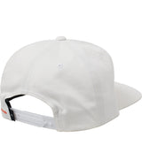 RVCA Jesse Brown Asterisk Snapback Hat White Men's Hats RVCA 